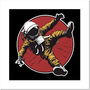 Astronaut Dancer Posters and Art